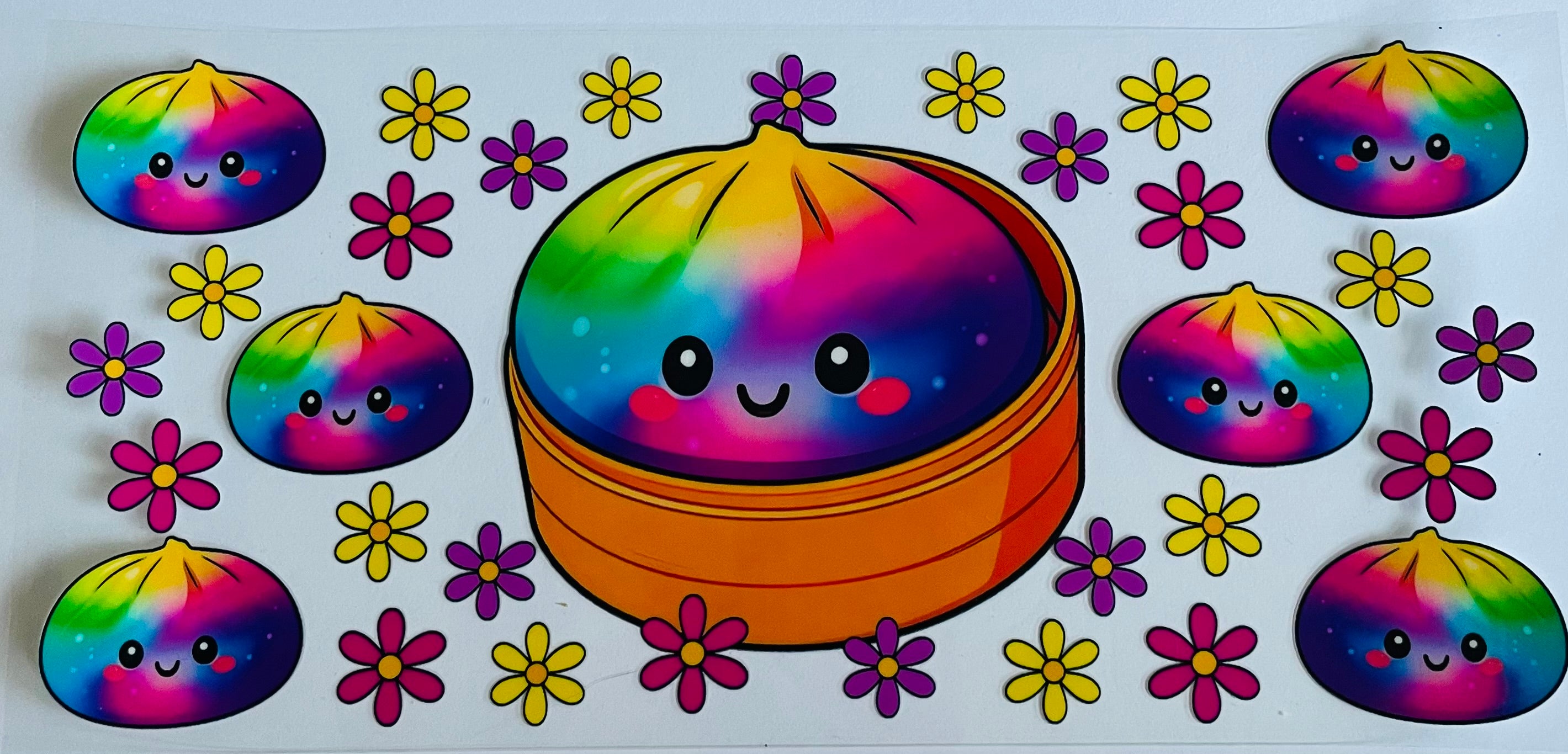 Flowers & Rainbow Dumpling