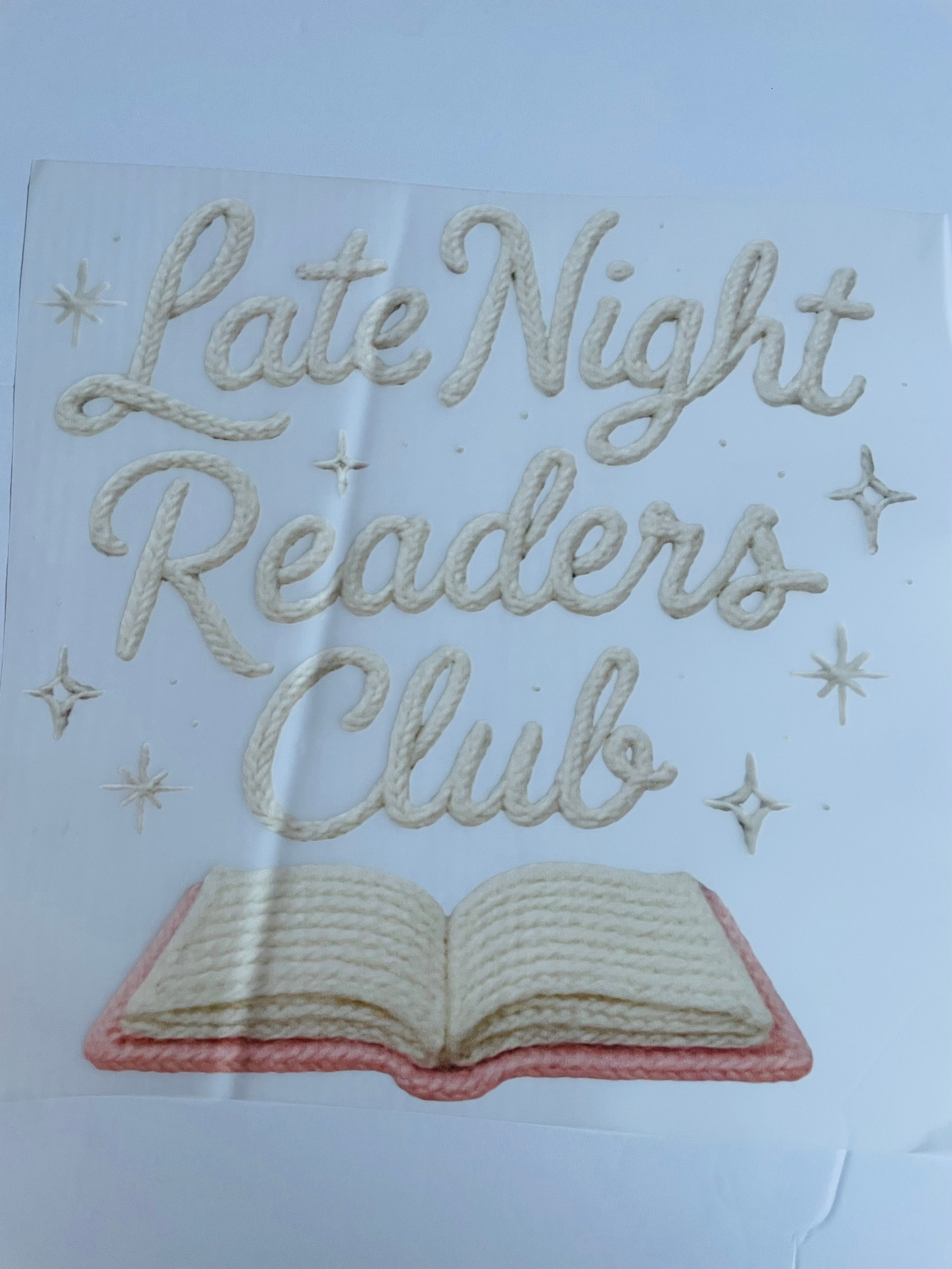 Late Night Readers Club