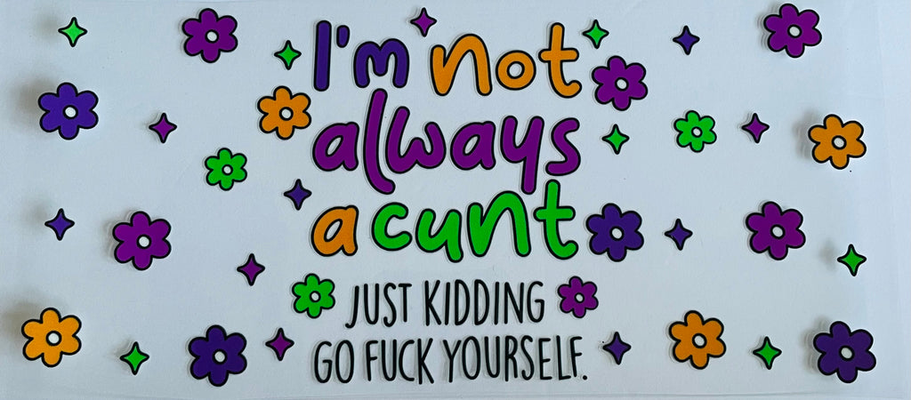 There is no "I" in ....