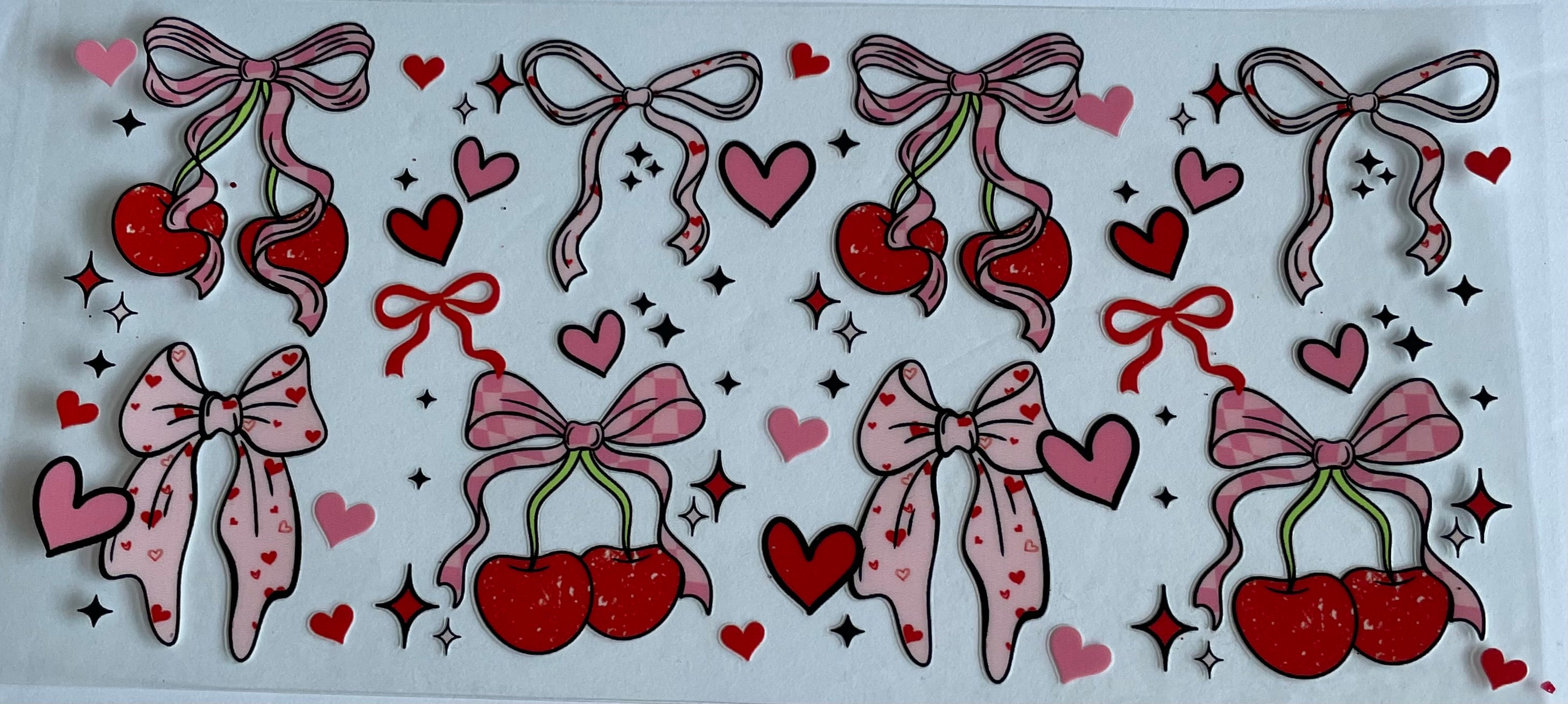 Bows, Cherries & Hearts